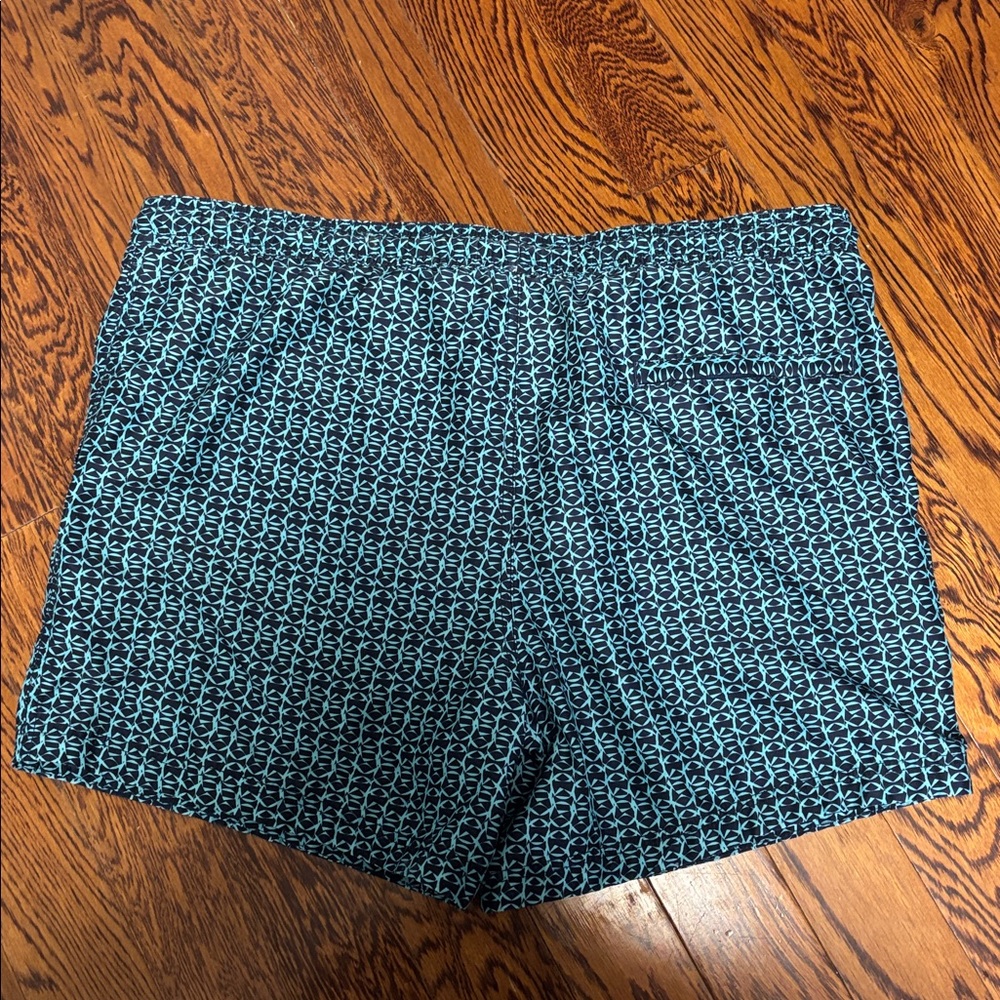 Speedo Dark Blue/Teal Swim Trunks Men’s Size:Large - Picture 2 of 5